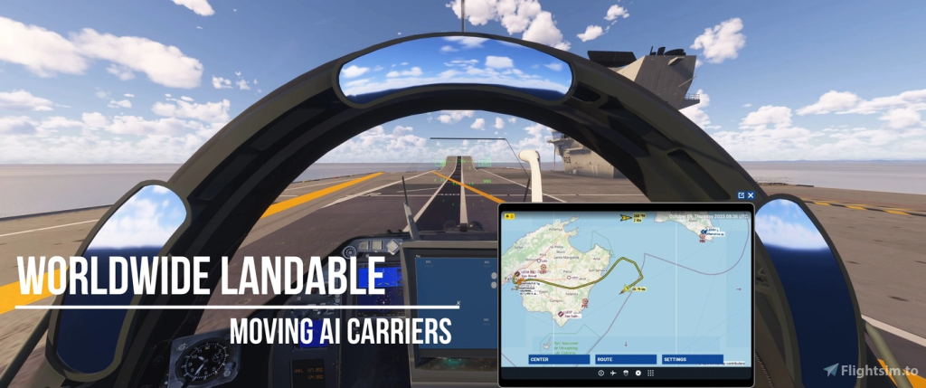 MilitaryMod 2024's landable carrier.