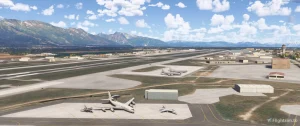 Corsten's Hangar's MilitaryMod 2024 injecting traffic into MSFS.
