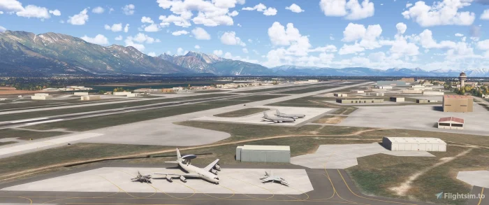 Corsten's Hangar's MilitaryMod 2024 injecting traffic into MSFS.