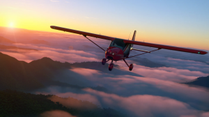 The Got Friends Aeroprakt A-32 Vixxen in the virtual skies.