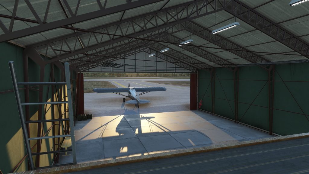 MM Simulations Narvik (ENAV) for MSFS Hangar Interior