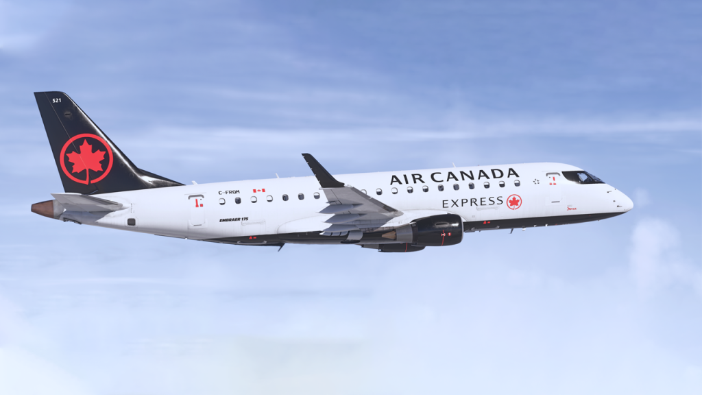 FSS E-Jets Embraer 170 in-flight