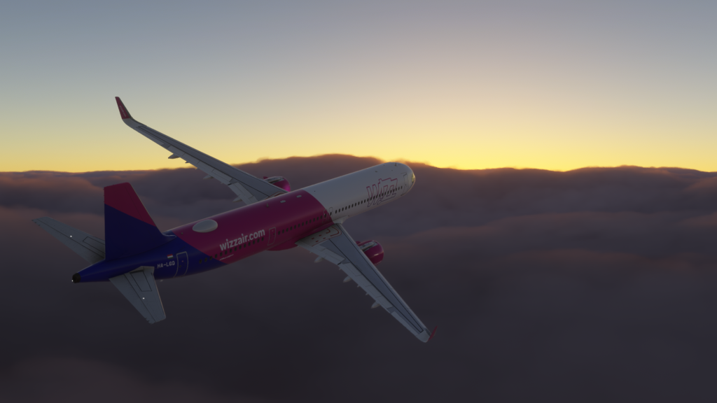 MSFS 2024 One Year Later - FSLabs A321 NEO at dusk