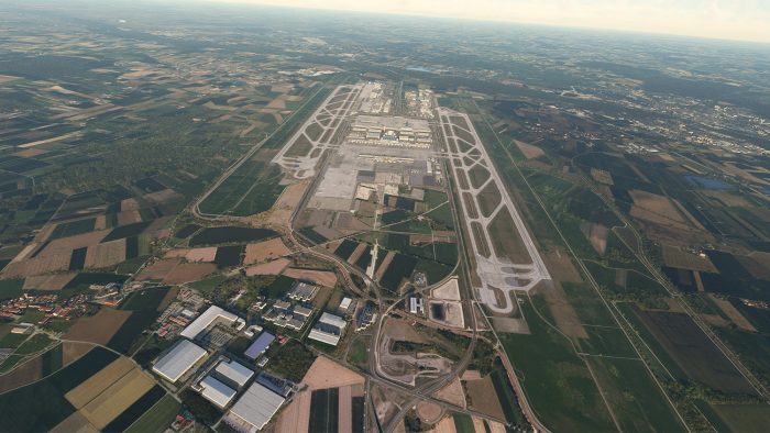 Sim-Wings Munich v2 for MSFS 2024 Bird's Eye View