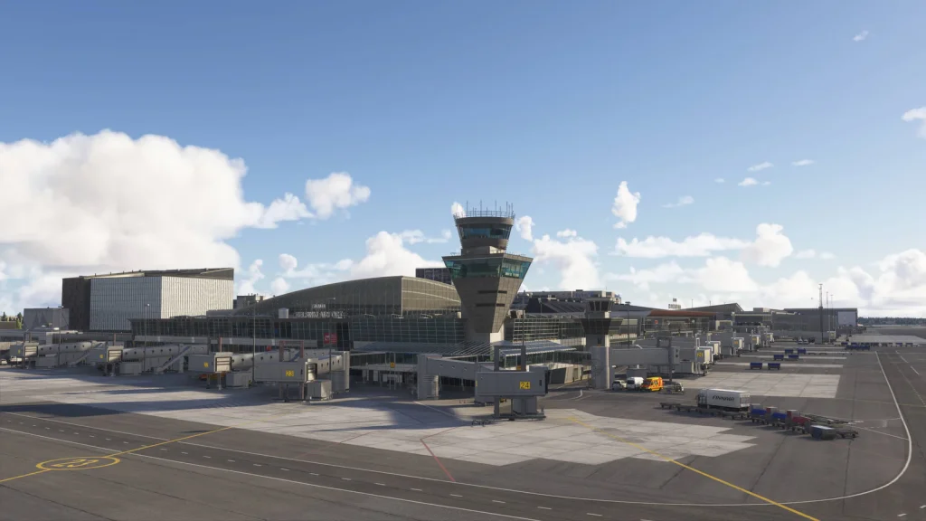 MK Studios Helsinki v2 EFHK MSFS 2024 Control tower