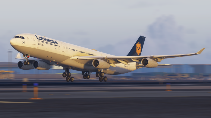 Airbus A340 for MSFS2024 by iniBuilds.
