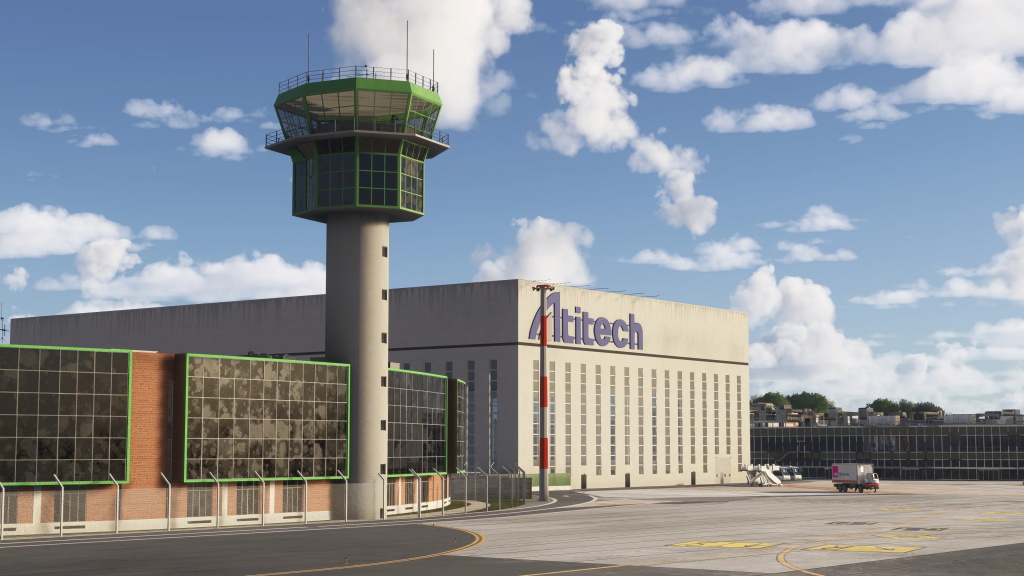 Naples Airport by SimPixel ATC tower