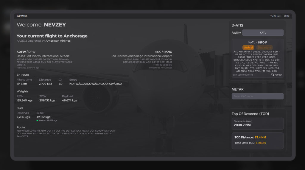 EFB for ELEVATEX