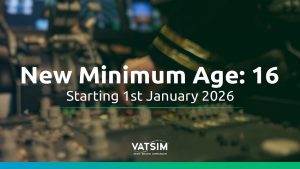 VATSIM New Age Requirement is 16 years old