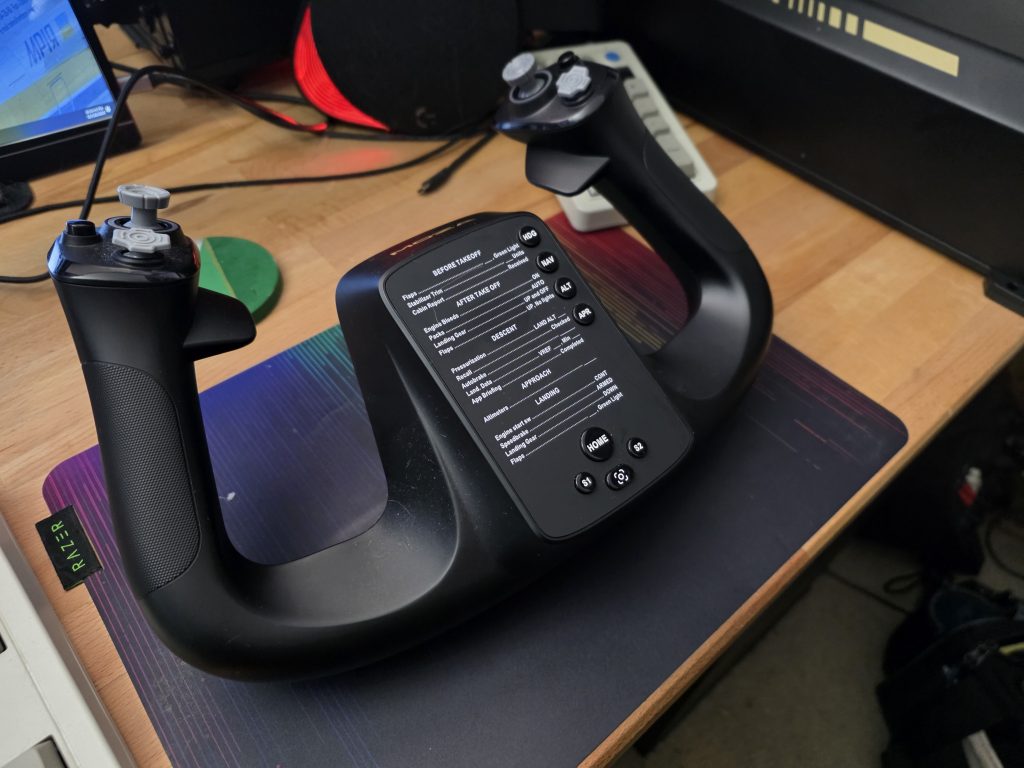 MFY Yoke buttons and joysticks