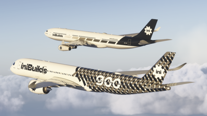 In simview of inibuilds A340 and A350-900 for MSFS