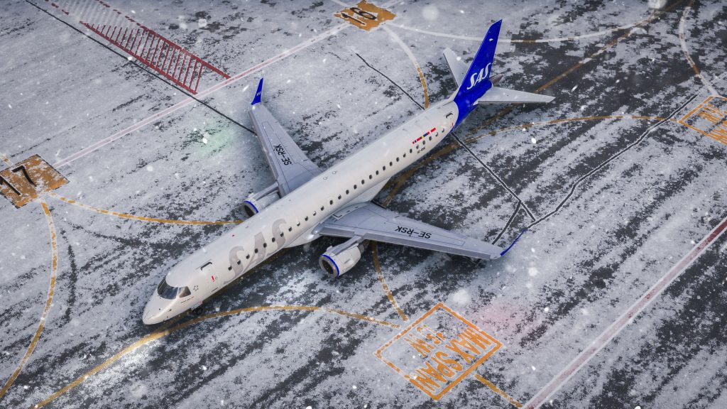 FSS E-Jets for MSFS 2024 Custom FMS  SAS on ground