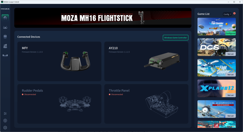 MOZA Cockpit