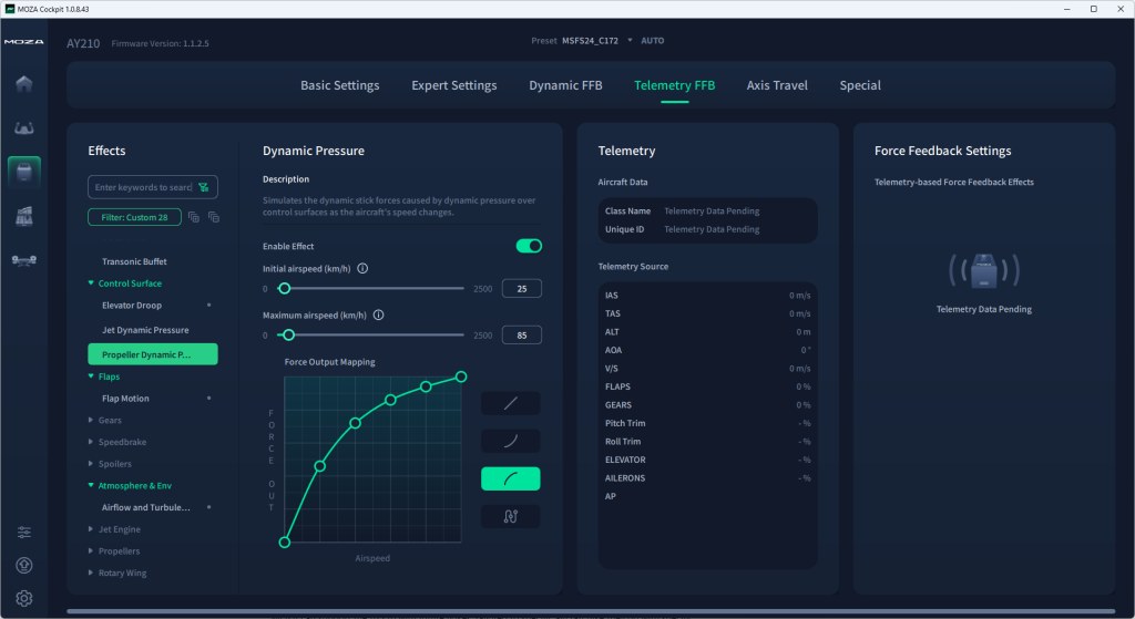 MOZA Cockpit Telemetry FFB