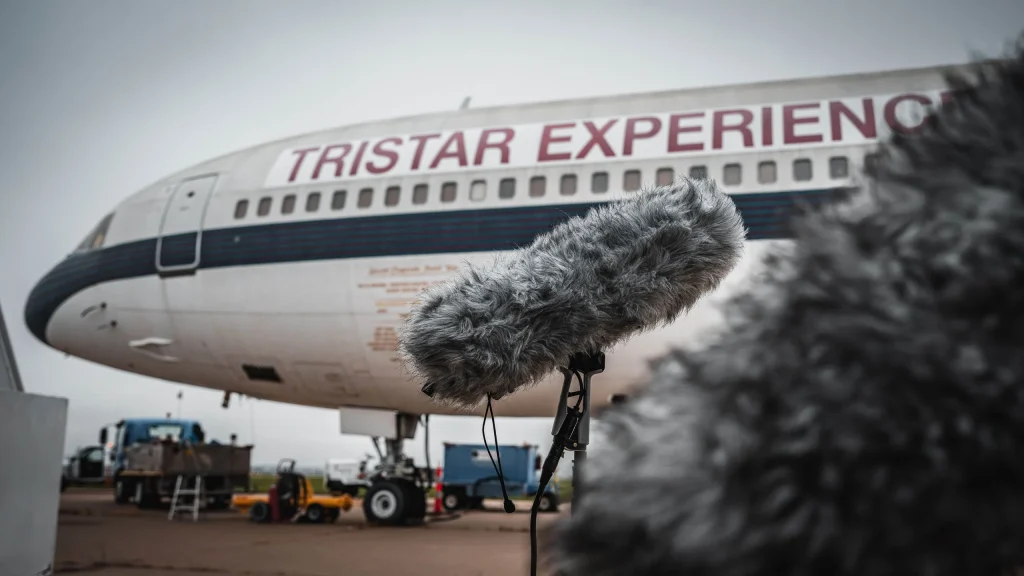 Real life picture of the tristar used for sound recordings by Echo19
