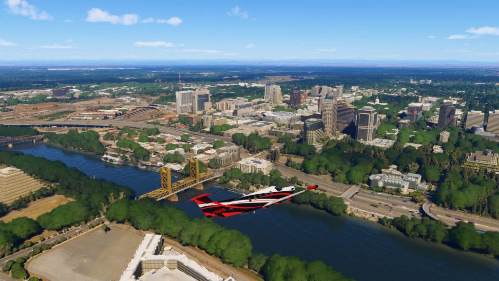 MSFS City Update 13 California Sacramento