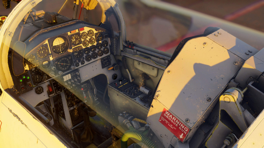 Famous Flyer T-38A cockpit and canopy