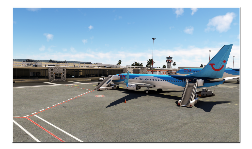 FSDG Cabo Verde Sal (GVAC) MSFS Apron during Day