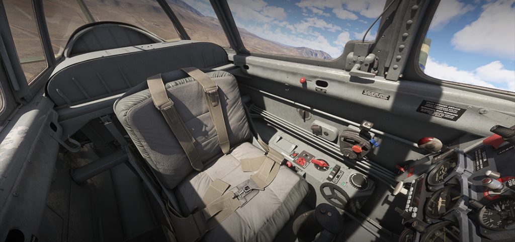 Carenado T-34B MSFS cockpit
