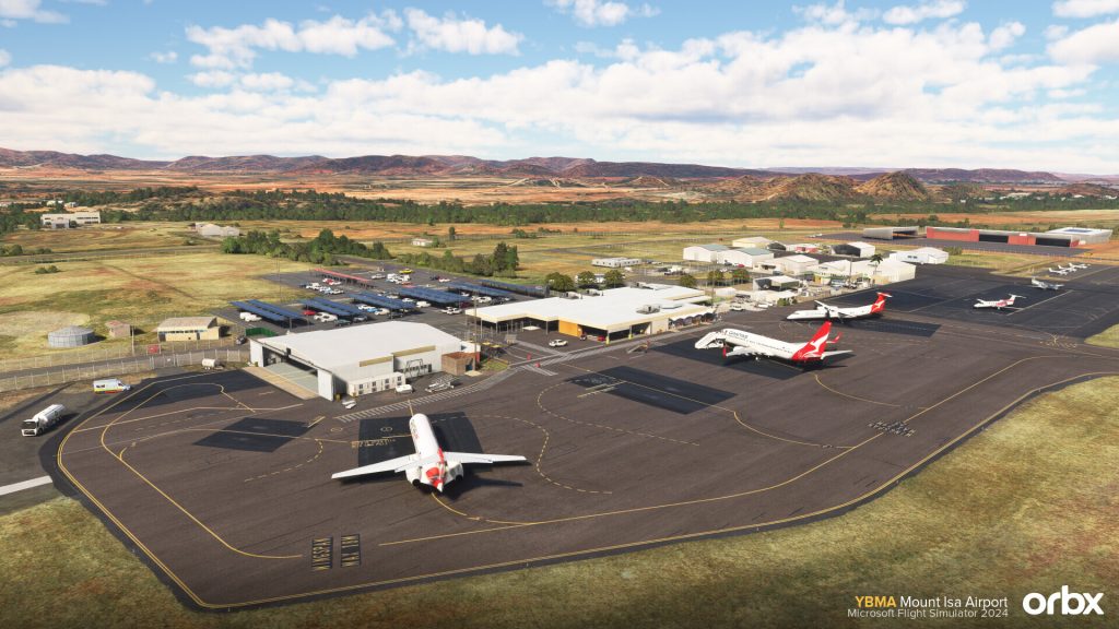 Orbx Mount Isa YBMA MSFS 2024 apron