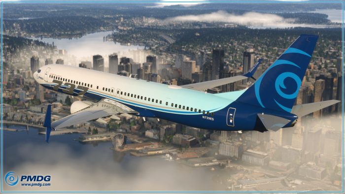 The PMDG Boeing 737-900 for Microsoft Flight Simulator 2024.