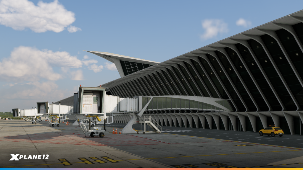 LEBB Airport Terminal View from the Apron