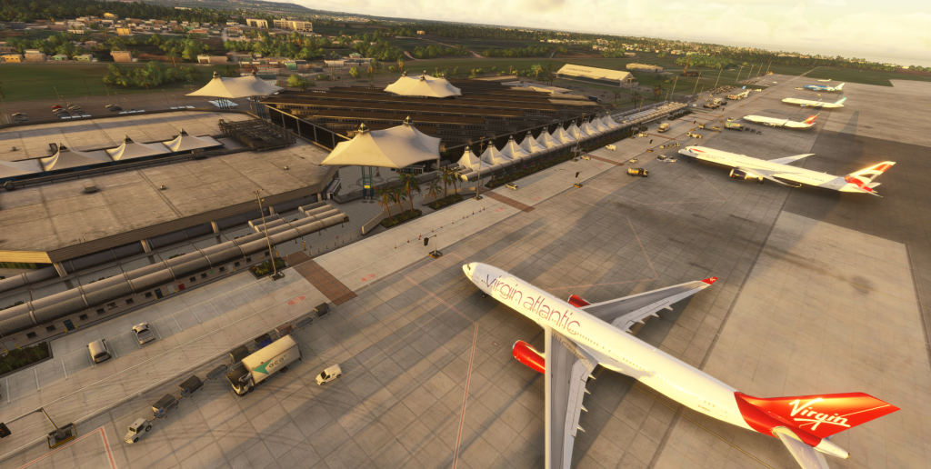 TBPB Grantley Adams International Airport Barbados by ImagineSim for MSFS 2024