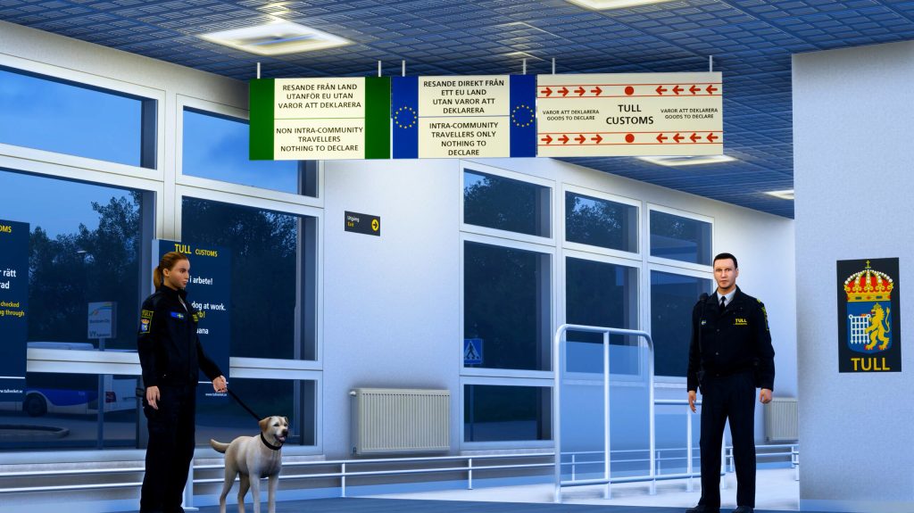 In simview of MXI DESIGN Stockholm Västeras for MSFS