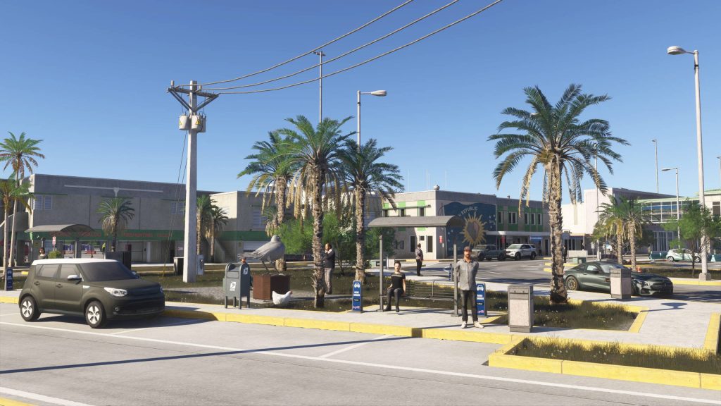 MK Studios Key West International Airport terminal exterior details