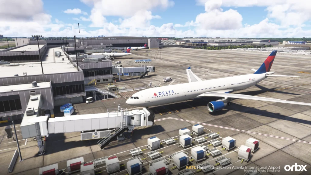 Orbx Atlanta KATL MSFS 2024 Airside 1