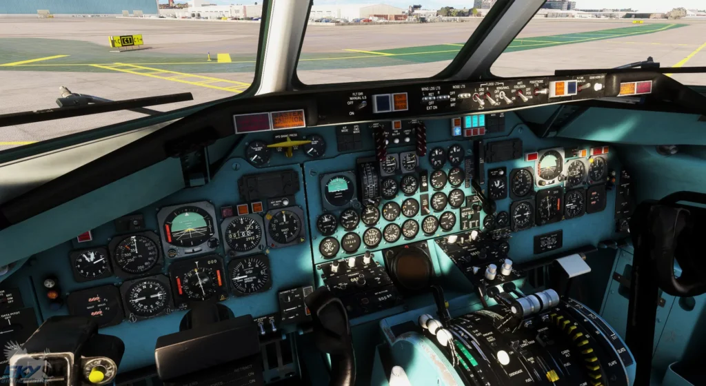 SkySimulations DC-9 MSFS Cockpit