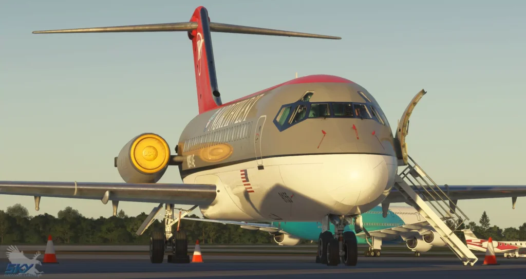 SkySimulations DC-9 MSFS Doors Open