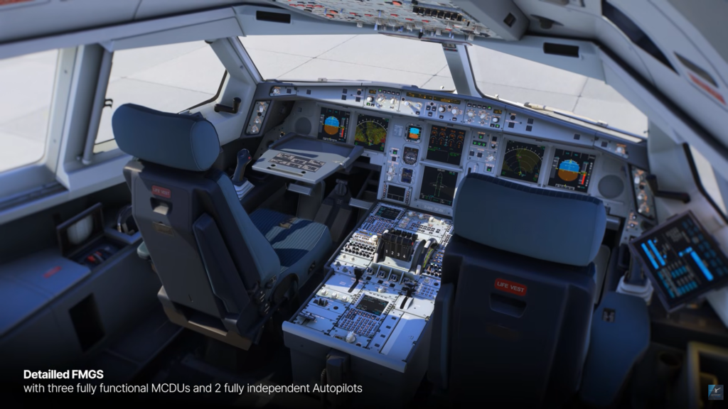 Aerosoft/ToLiss A340-600 MSFS Cockpit