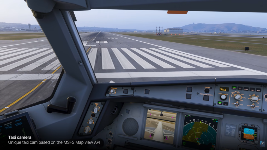 Aerosoft/ToLiss A340-600 MSFS Taxi Camera