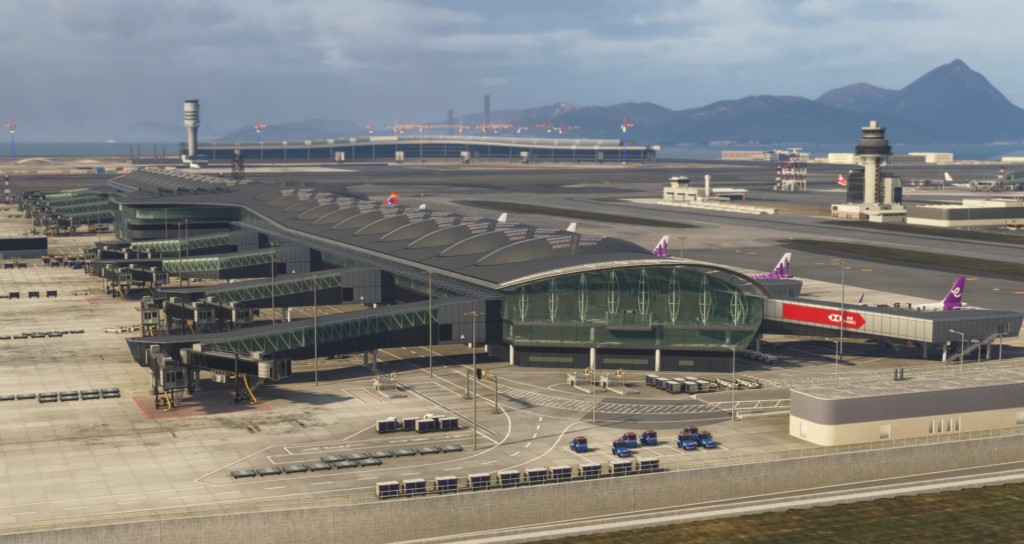 iniBuilds Hong Kong International Airport VHHH scenery update v1.0.1 for Microsoft Flight Simulator 2024