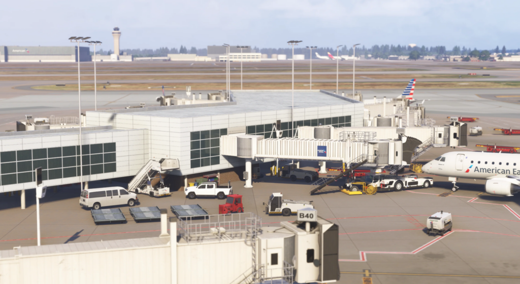 iniBuilds Dallas-Fort Worth International Airport KDFW scenery update v1.0.2 for Microsoft Flight Simulator 2024
