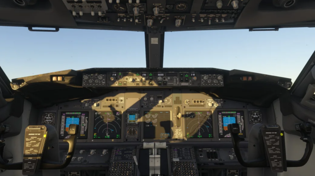 PMDG 737NG cockpit systems in Microsoft Flight Simulator 2024