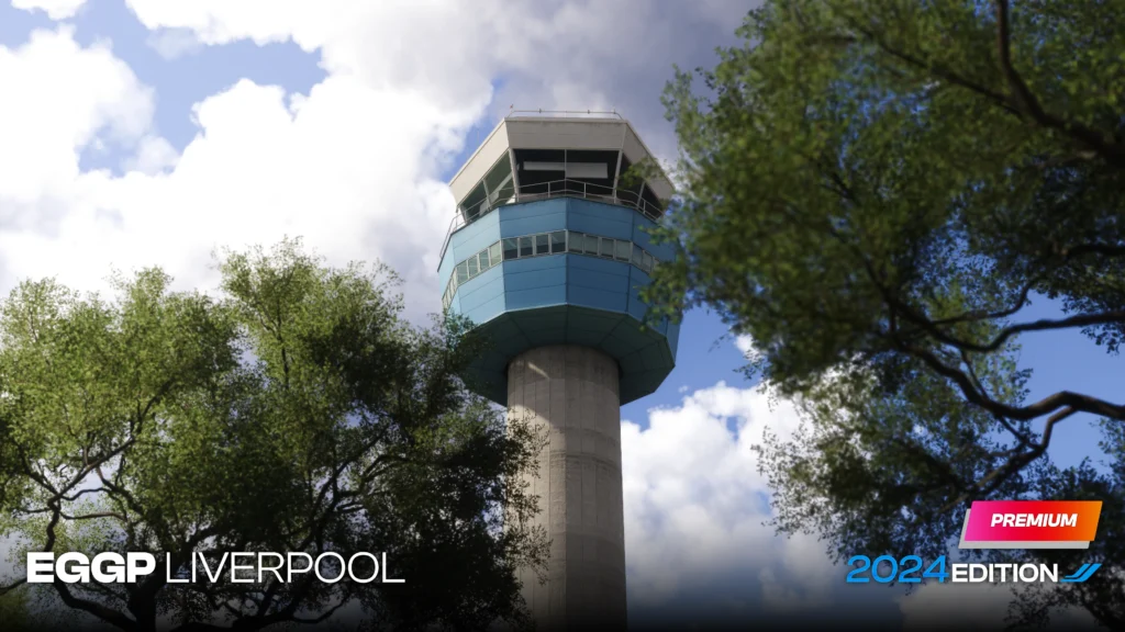 iniBuilds Liverpool EGGP MSFS 2024 Control Tower