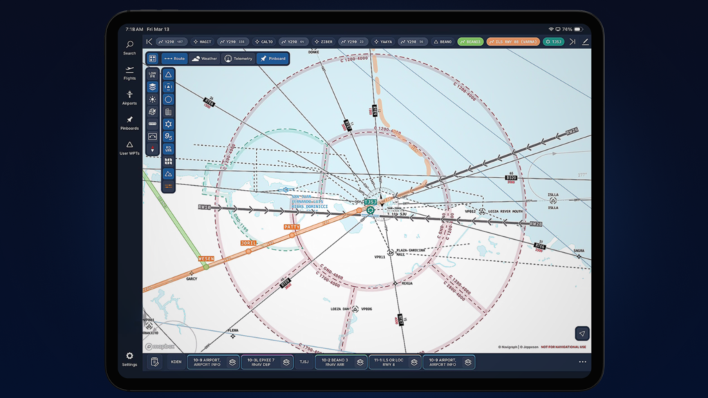 Navigraph Charts Approach Bundle Heading Calculation