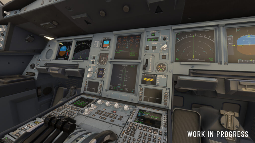 Aerosoft ToLiss A340-600 for MSFS Cockpit