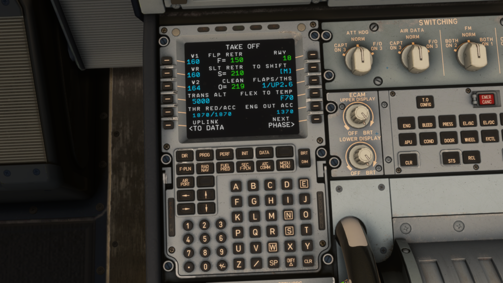 Aerosoft/ToLiss A340-600 MSFS 2024 flex temp 2