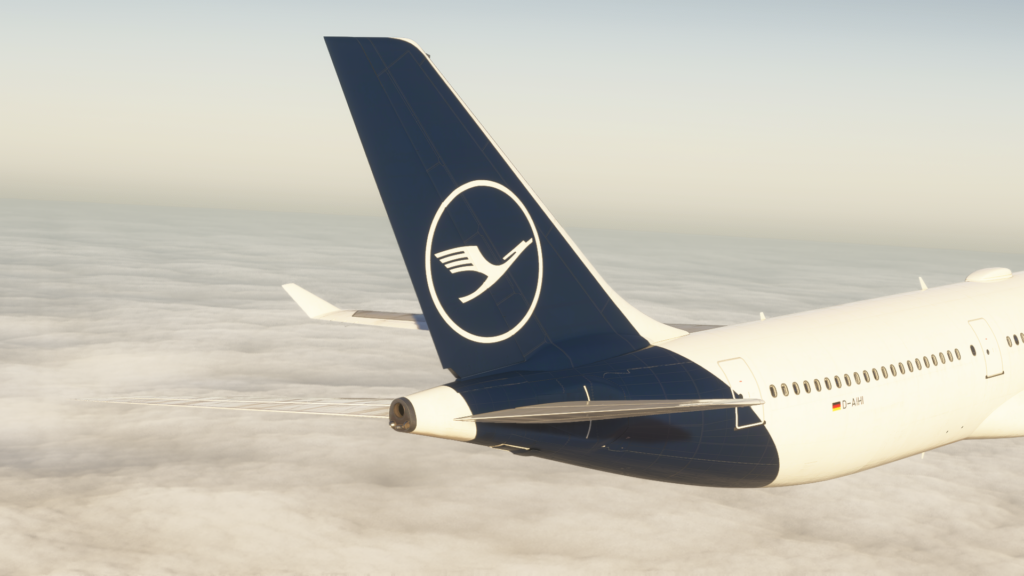 Aerosoft/ToLiss A340-600 MSFS 2024 empennage