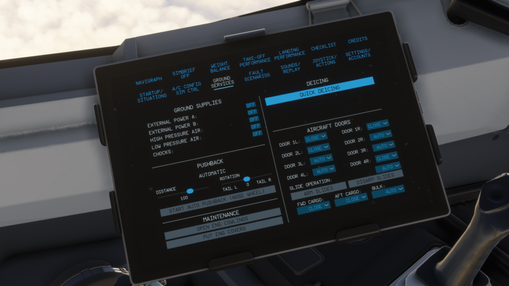 Aerosoft/ToLiss A340-600 MSFS 2024 EFB Ground Services
