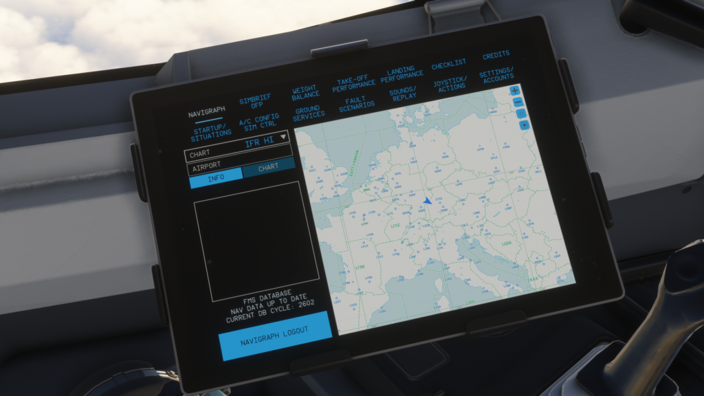 Aerosoft/ToLiss A340-600 MSFS 2024 Navigraph Charts EFB