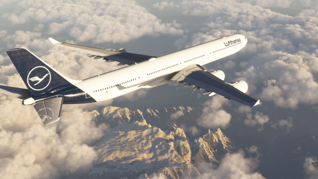 Aerosoft/ToLiss A340-600 MSFS 2024 starboard side
