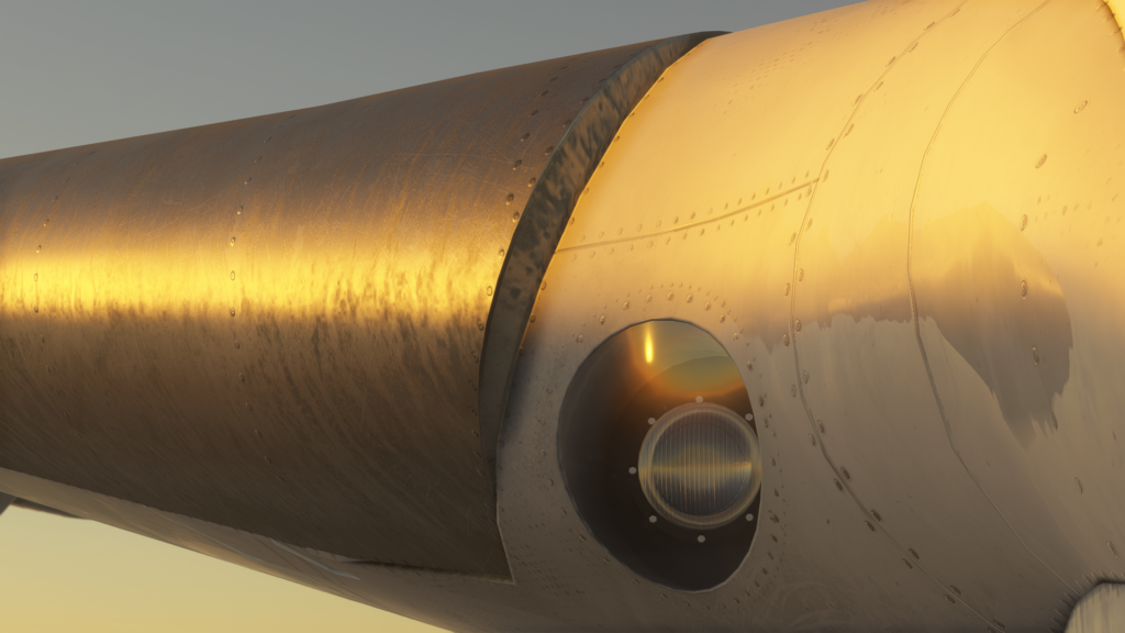 Aerosoft/ToLiss A340-600 MSFS 2024 wing leading edge
