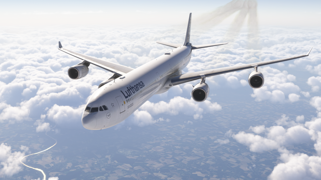 Aerosoft A340-600 Update Descending