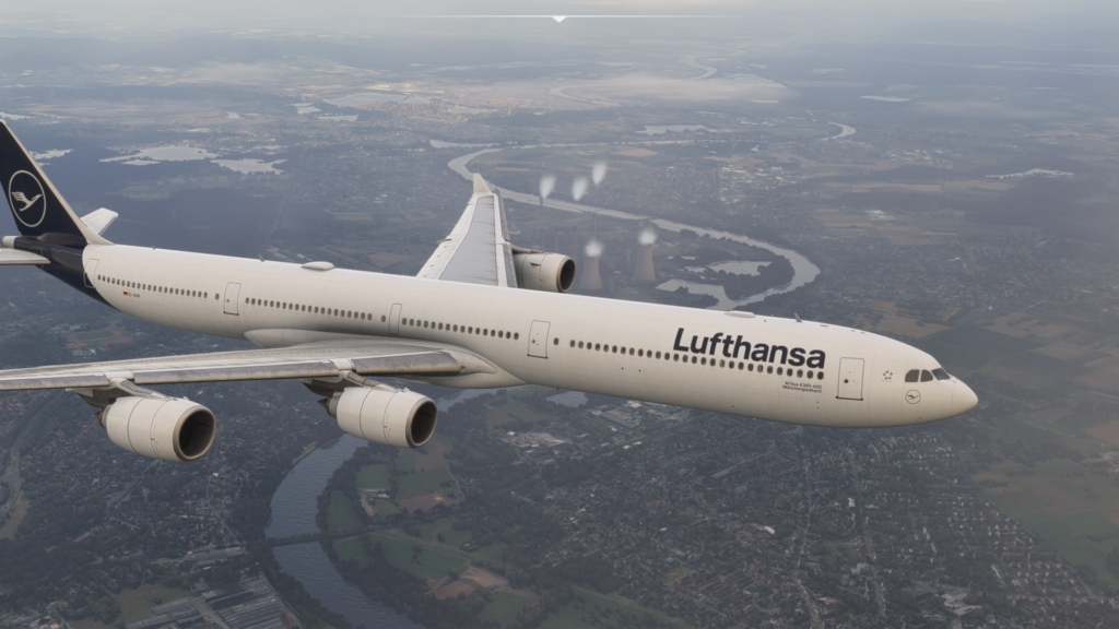 Aerosoft A340-600 Update In Cruise