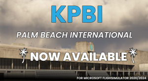 KPBI is now available for MSFS.