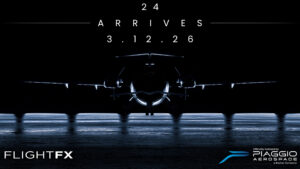 FlightFX Piaggio P.180 Avanti II for Microsoft Flight Simulator 2024 releasing March 12 2026